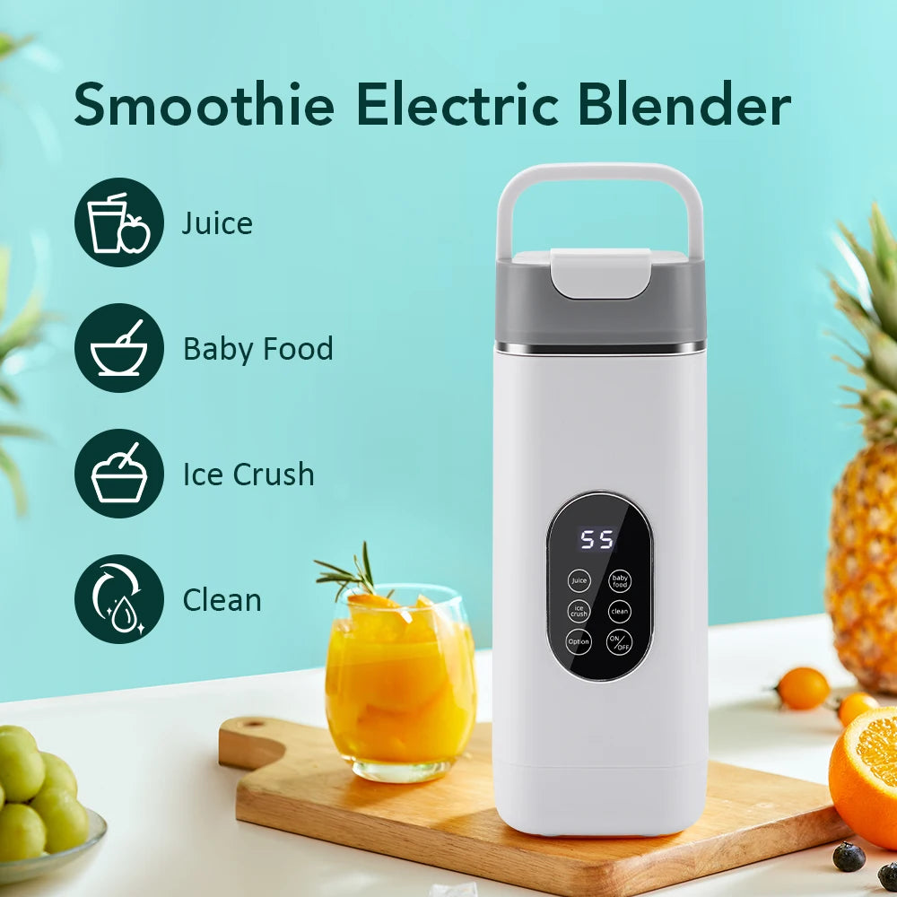 Portable Juicing Cup and Personal Blender for Healthy Drinks on the Go