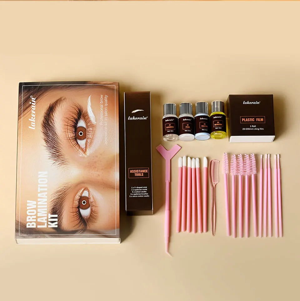 Brow Lamination Kit and Eyebrow Lifting Set for Professional Salon Home Beauty - 17