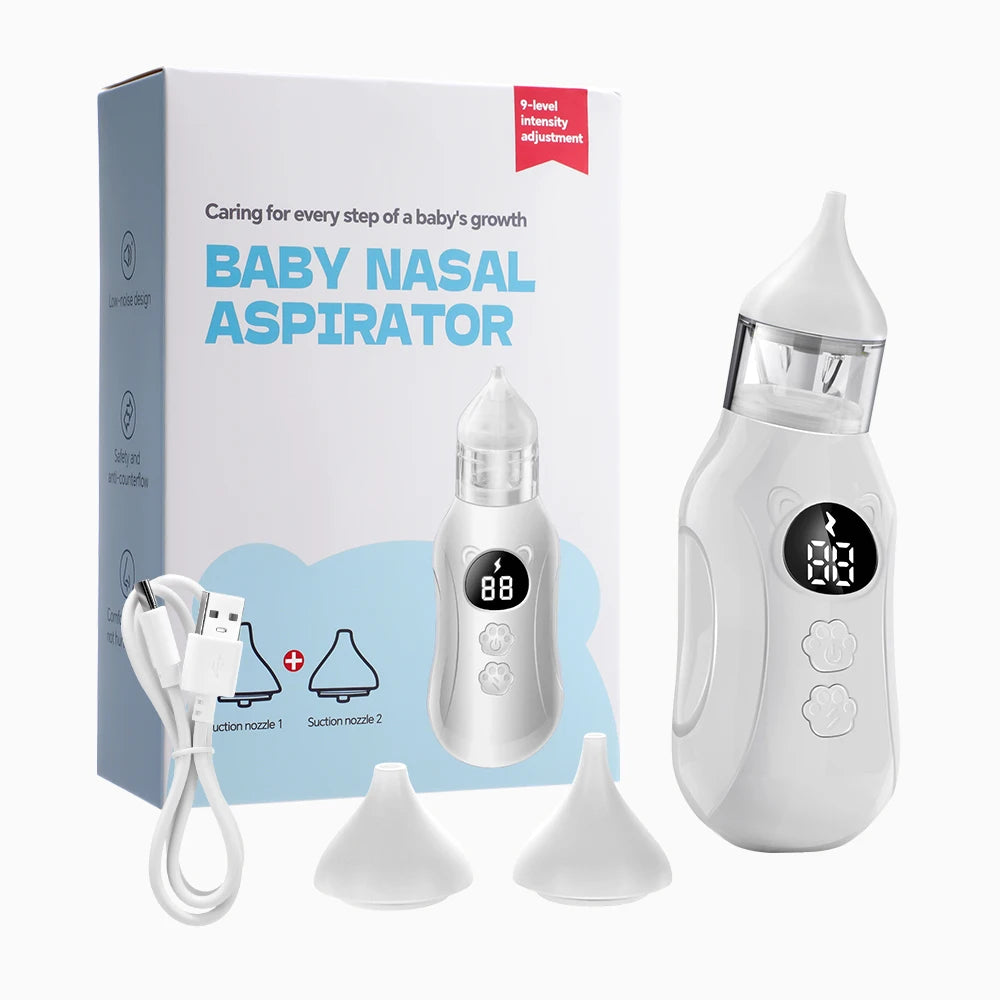 Electric Baby Nasal Aspirator and Nose Sucker for Congested Newborns - 20