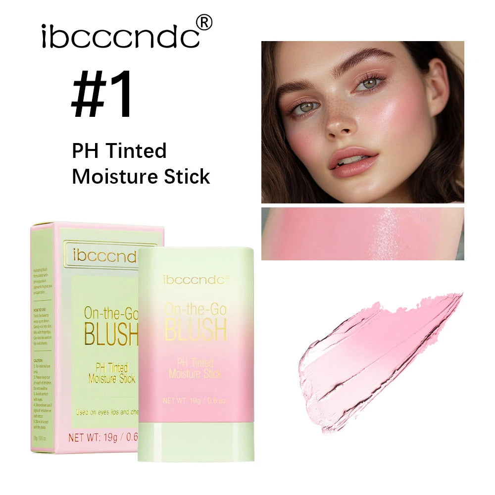Tinted Moisture Stick and Cream Blush for Natural Daily Makeup Looks