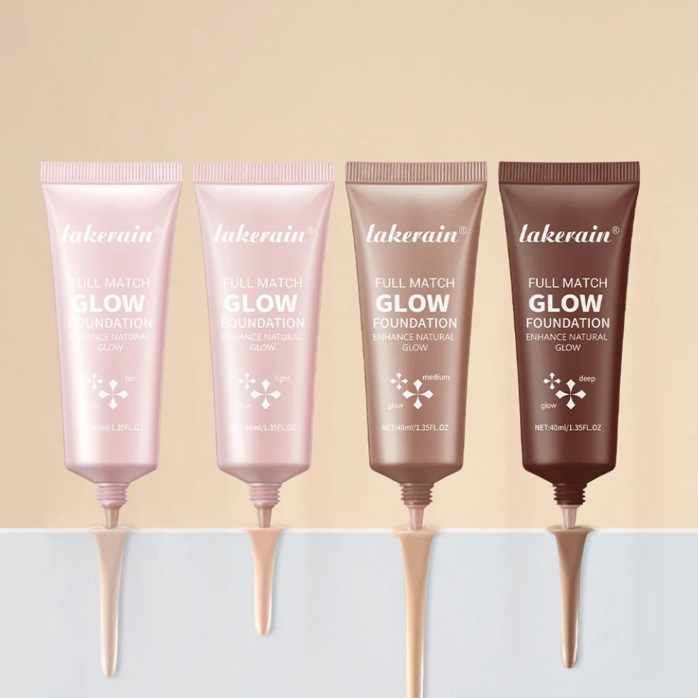 Liquid Glow Foundation and Radiant Skin Enhancer for Natural Daily Makeup Looks