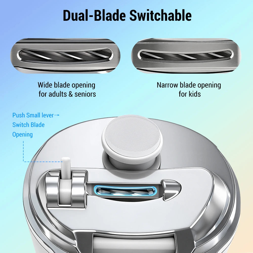 Electric Nail Clipper and Automatic Trimmer for Seniors and Children at Home