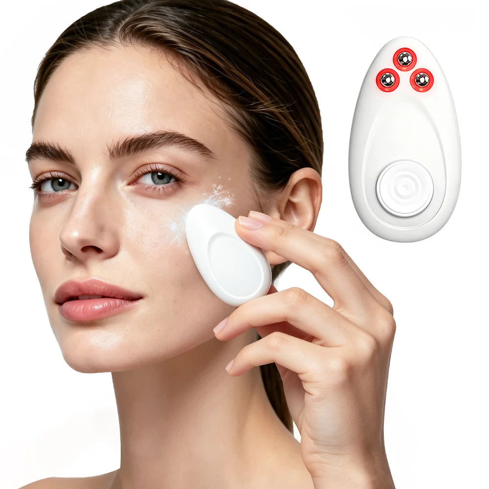 Sensor Eye Beauty Device and Vibration Massager for Daily Facial Skin Care Routine