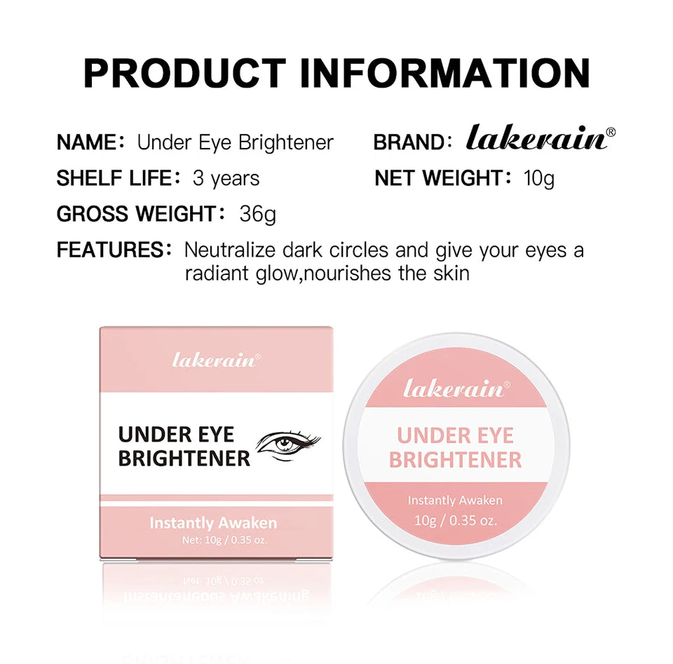 Under Eye Brightener and Dark Circle Corrector for a Radiant Daily Makeup Look