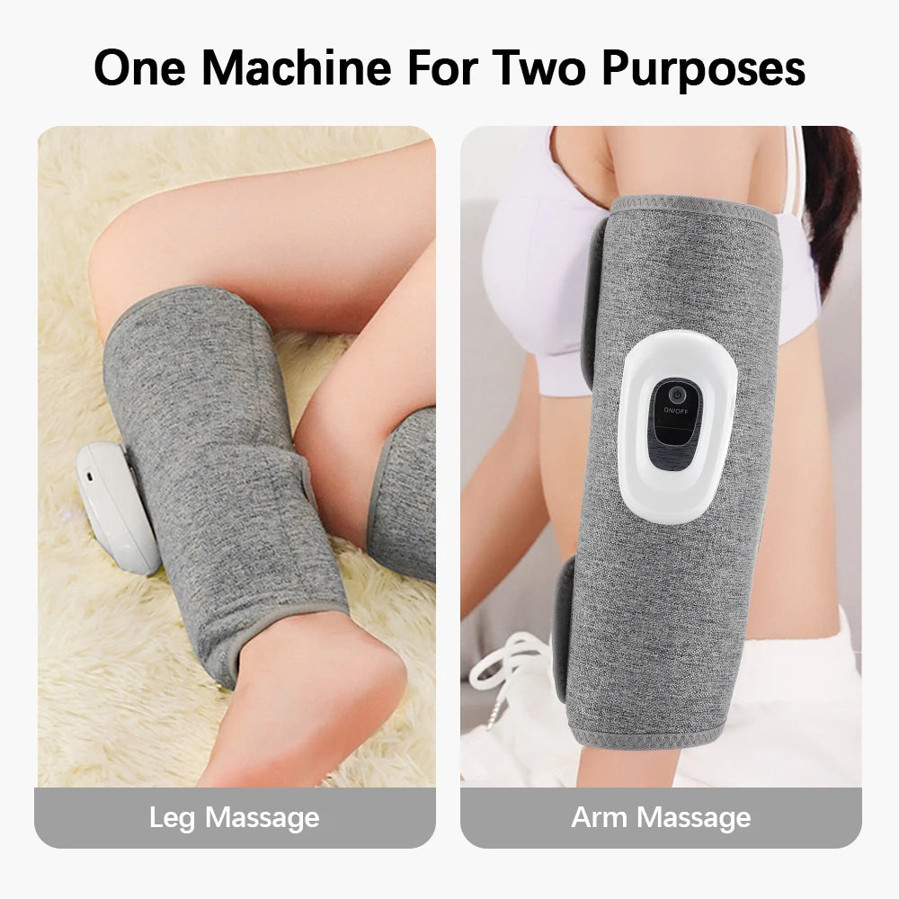 Wireless Calf Massager and Leg Compression Wrap for Recovery and Circulation - 4