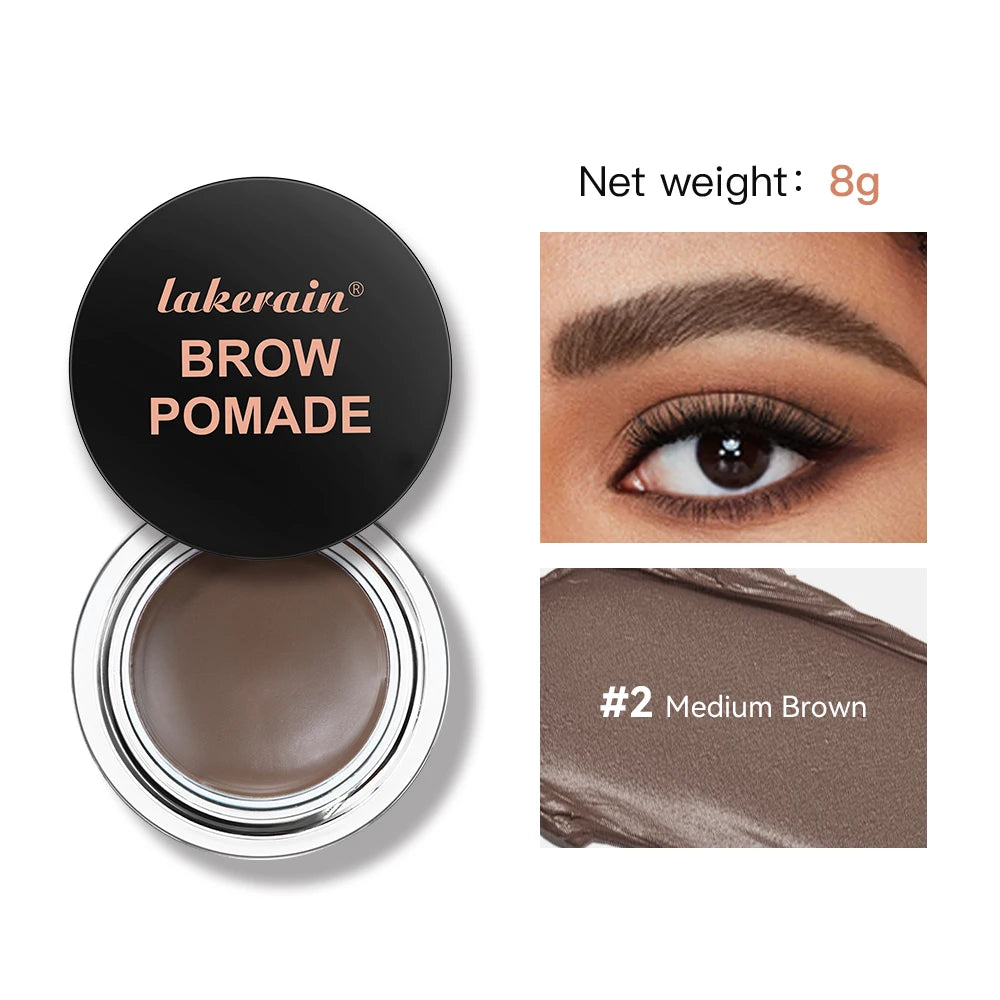 Brow Pomade and Eyebrow Enhancer Gel for Long Lasting Natural Looking Makeup - 18