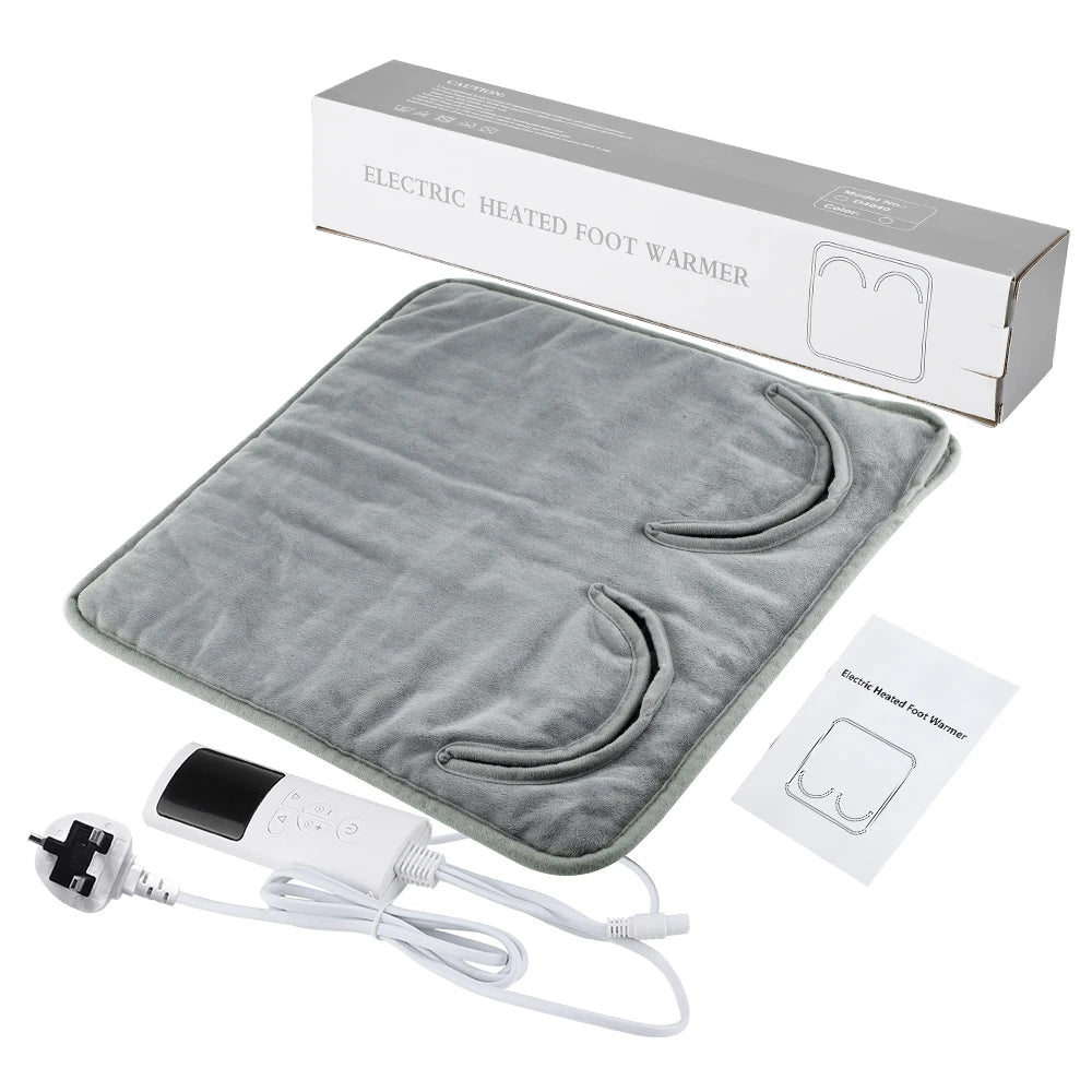 Foot Warmer and Electric Heating Pad for Office or Home Winter Comfort