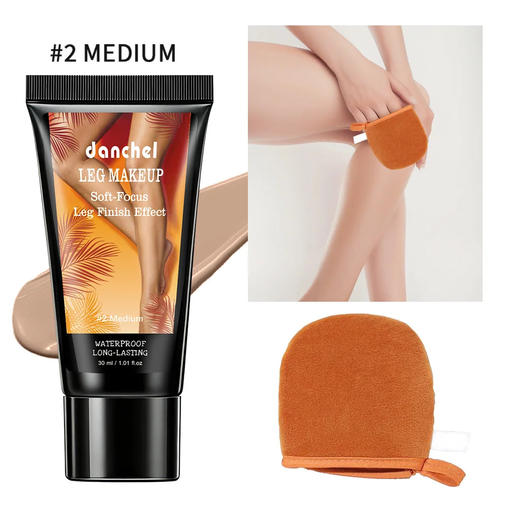Leg Makeup and Body Foundation for Even Skin Tone and Flawless Legs During Summer