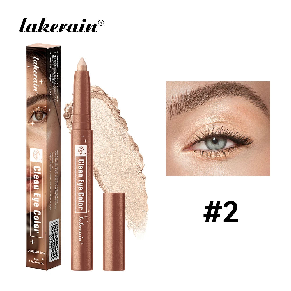 Eyeshadow Stick and Shimmer Eye Pencil for Long Lasting Makeup Daily Looks