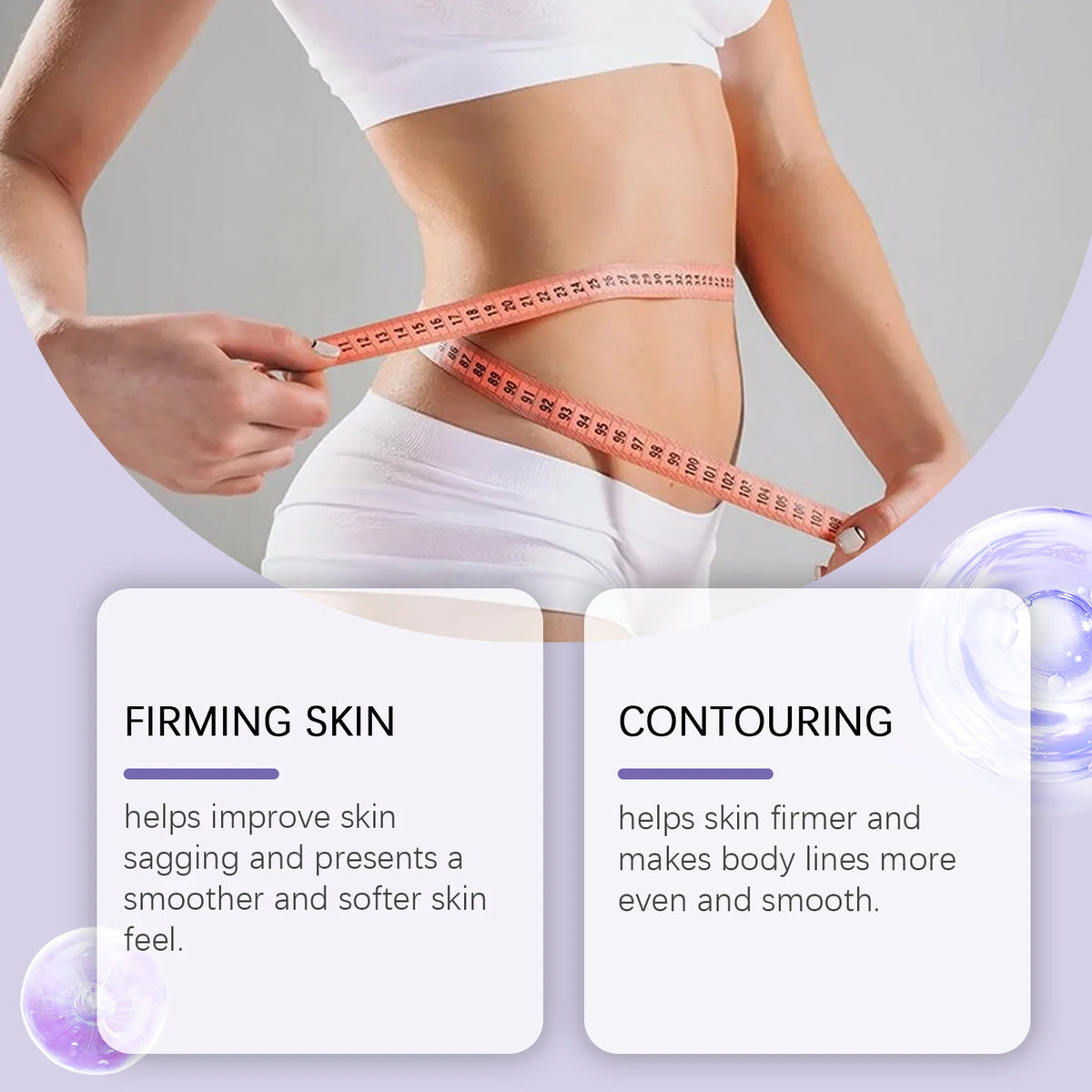 Firming Body Lotion and Toning Skin Cream for Restoring Elasticity and Moisture