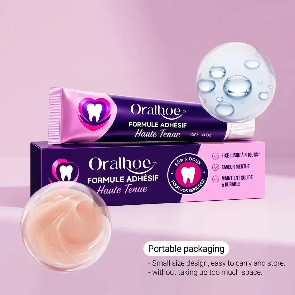 Denture Adhesive Gel and False Teeth Reline Cushion for Daily Dental Comfort - 6