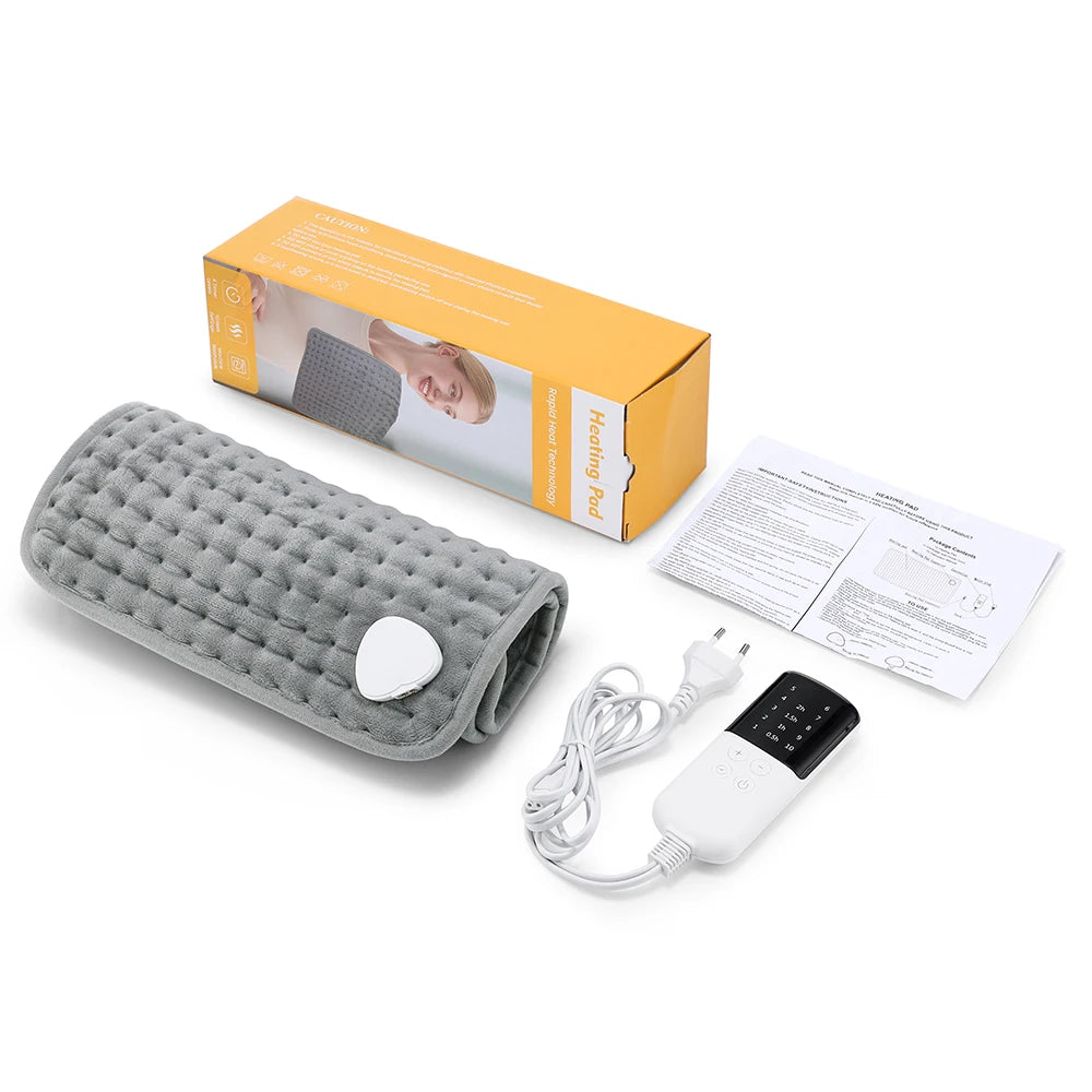 Electric Heating Pad and Thermal Warming Mat for Home and Office Pain Relief
