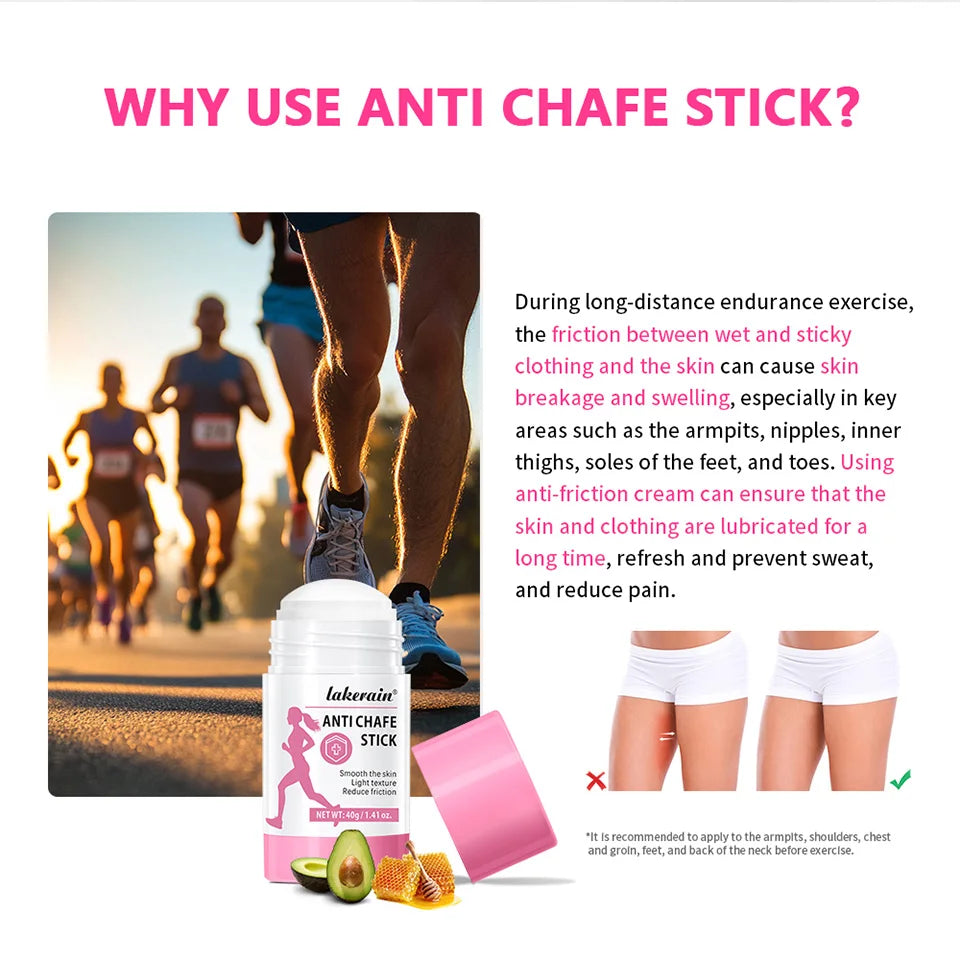 Anti Chafe Stick and Friction Relief Balm for Daily Movement and Sports - 8