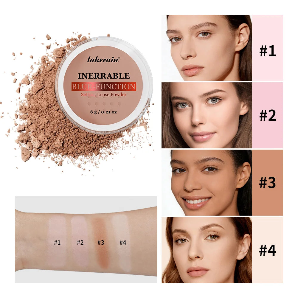 Loose Setting Powder and Finishing Face Powder for long lasting matte makeup