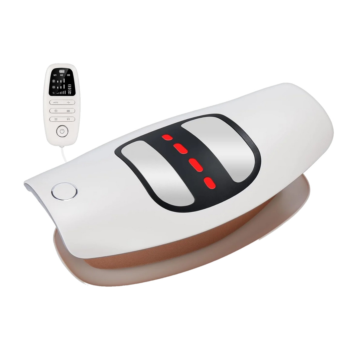 Electric Lumbar Traction Massager and Back Stretcher for Daily Relief at Home