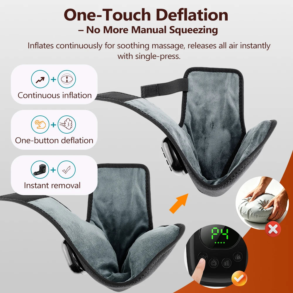 Cordless Wrist Massager and Heated Hand Wrap for Daily Relaxation and Muscle Relief - 26