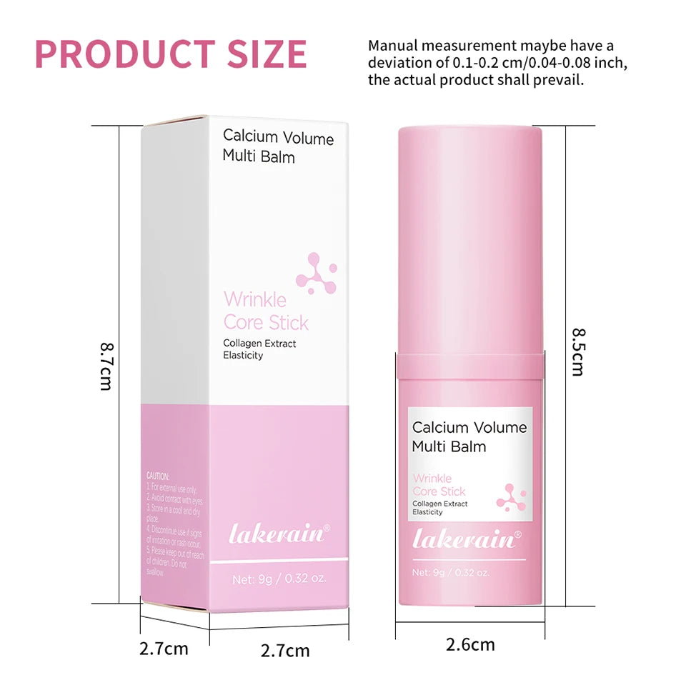 Calcium Volume Multi Balm and Eye Wrinkle Cream Stick for Daily Skin Care - 14