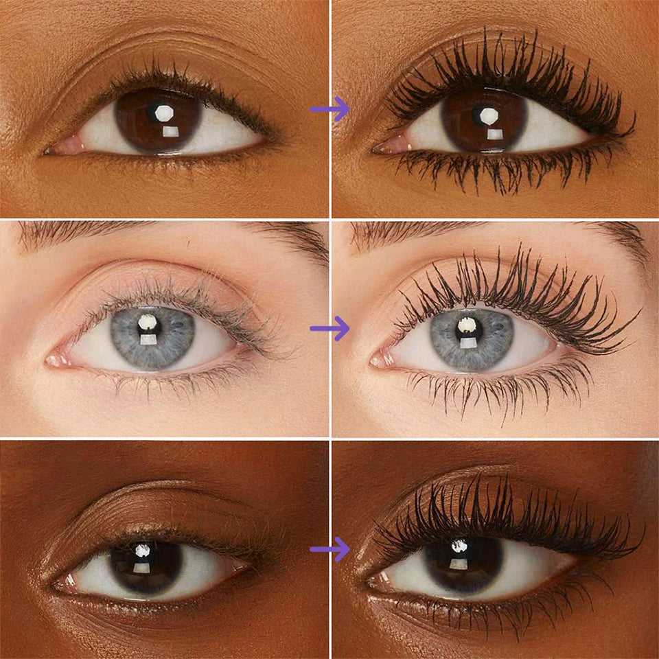 5D Mascara and Waterproof Lash Lengthening Makeup for Daily and Party Looks