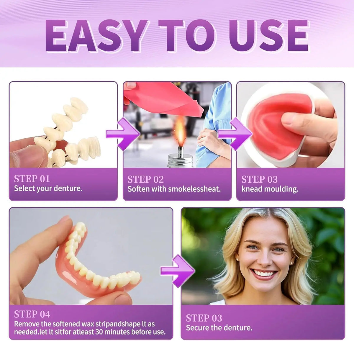 Cosmetic Dentures and Fake Teeth for Daily Smile Enhancement and Confidence