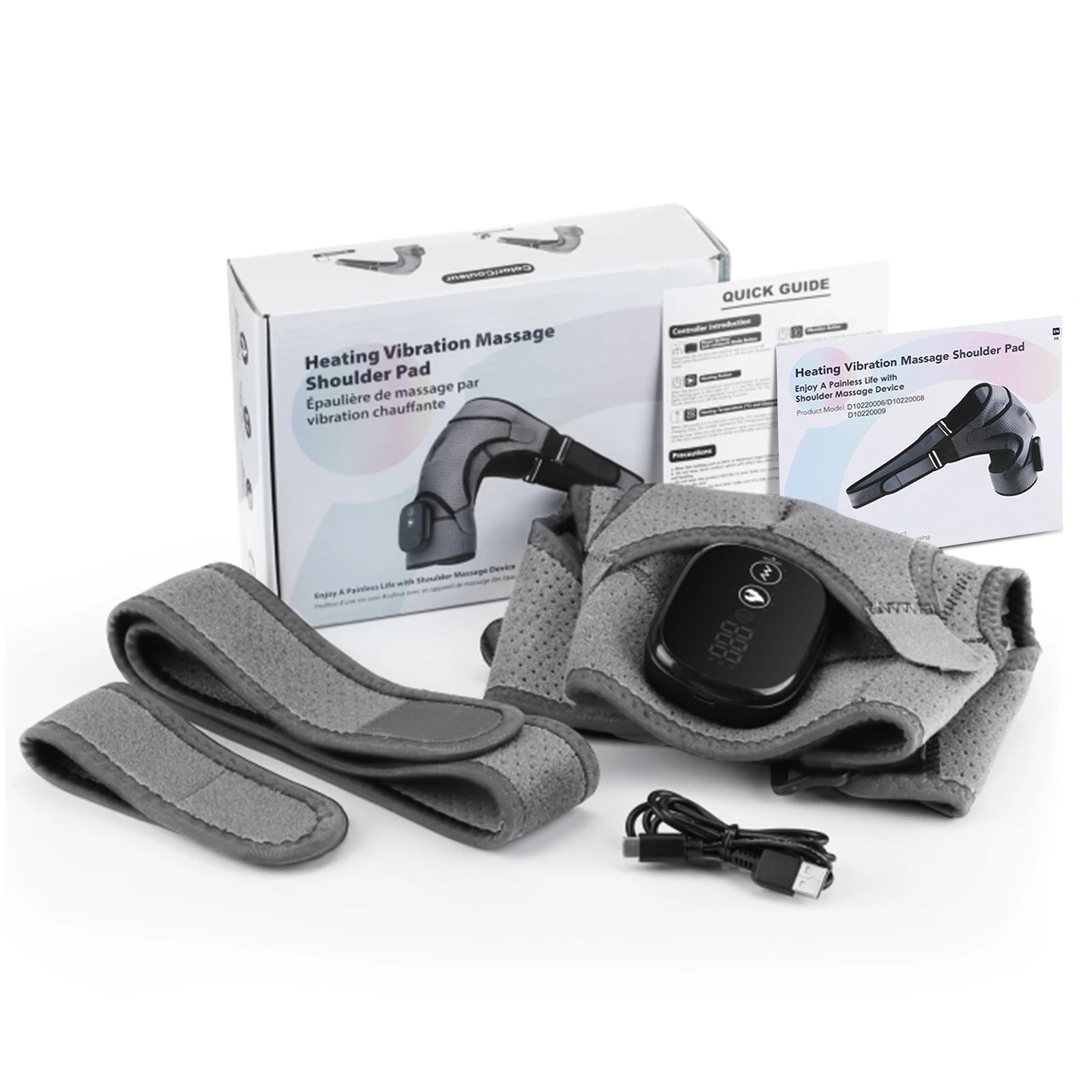 Neck and Shoulder Massager and Heating Wrap for Office Home and Travel Comfort - 17