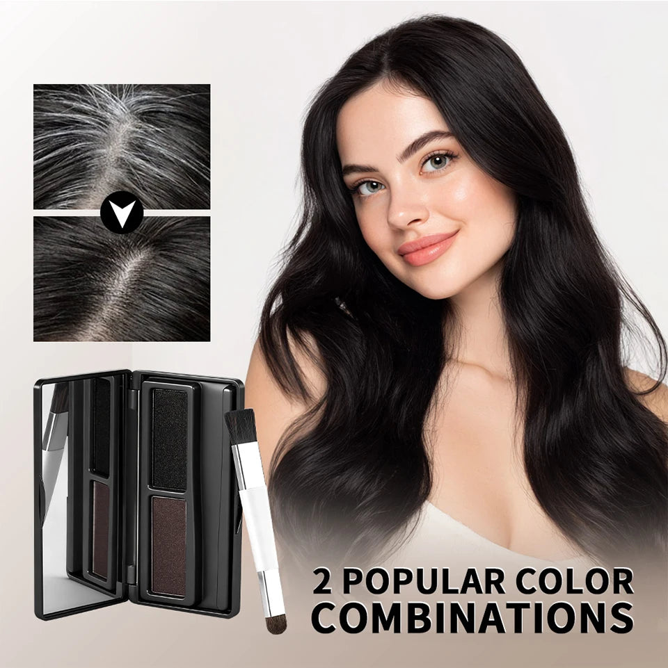 Hair Root Cover Up Powder and Hairline Shadow Concealer for Instant Gray Coverage - 9
