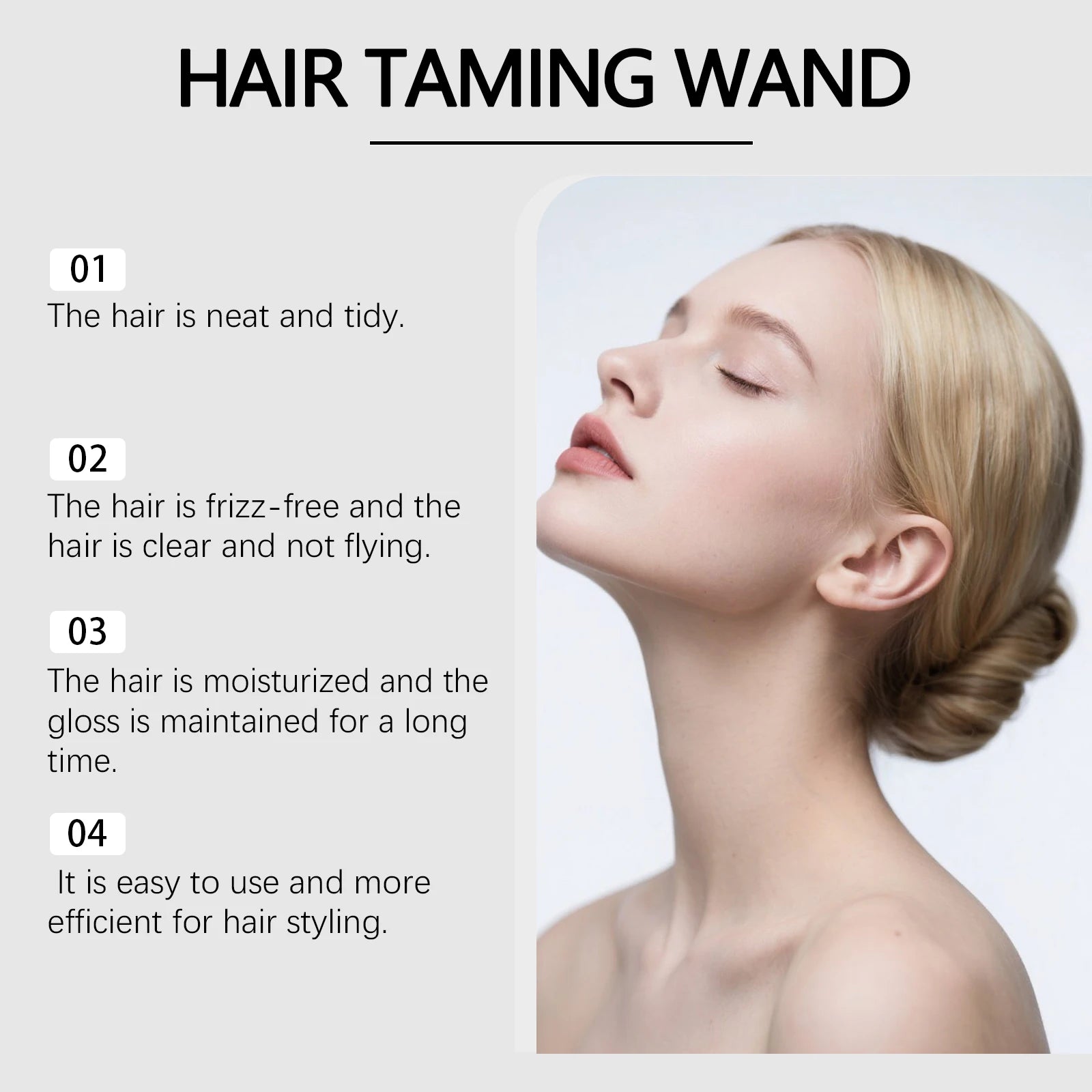 Hair Finishing Stick and Flyaway Tamer for sleek styles and daily hair grooming - 5