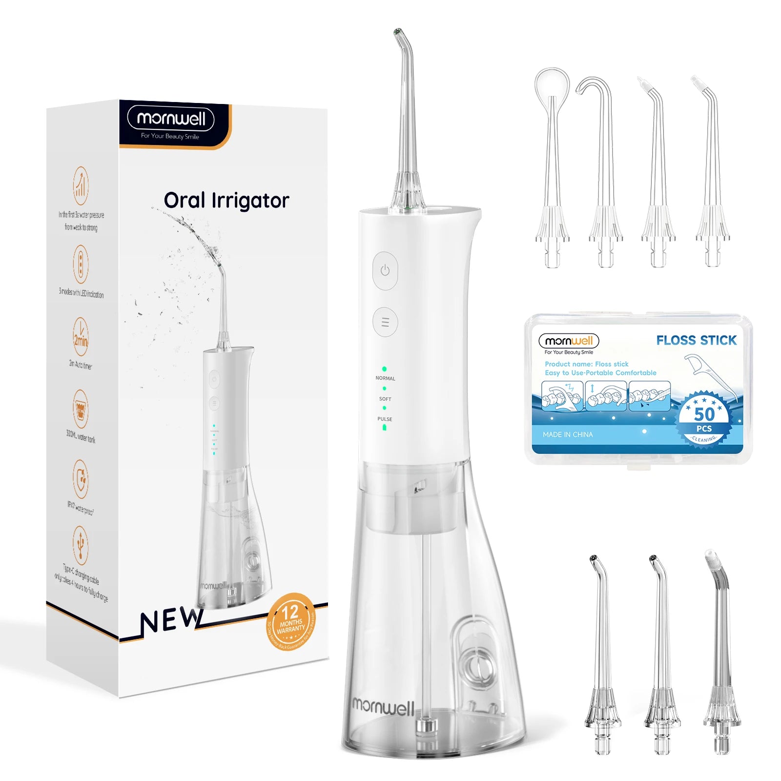 Portable Water Flosser and Oral Irrigator for Daily Teeth Cleaning Routine - 17