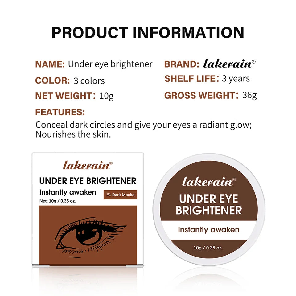 Under Eye Brightener and Dark Circle Corrector for Tired Eyes and Daily Makeup - 14