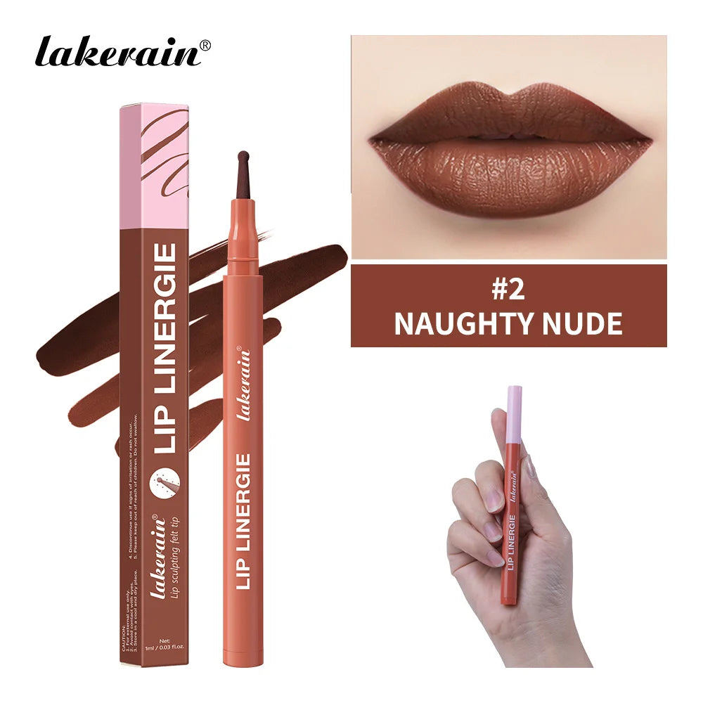 Lip Contour Lip Stain and Long Lasting Liner for Perfect Daily Makeup Looks - 20