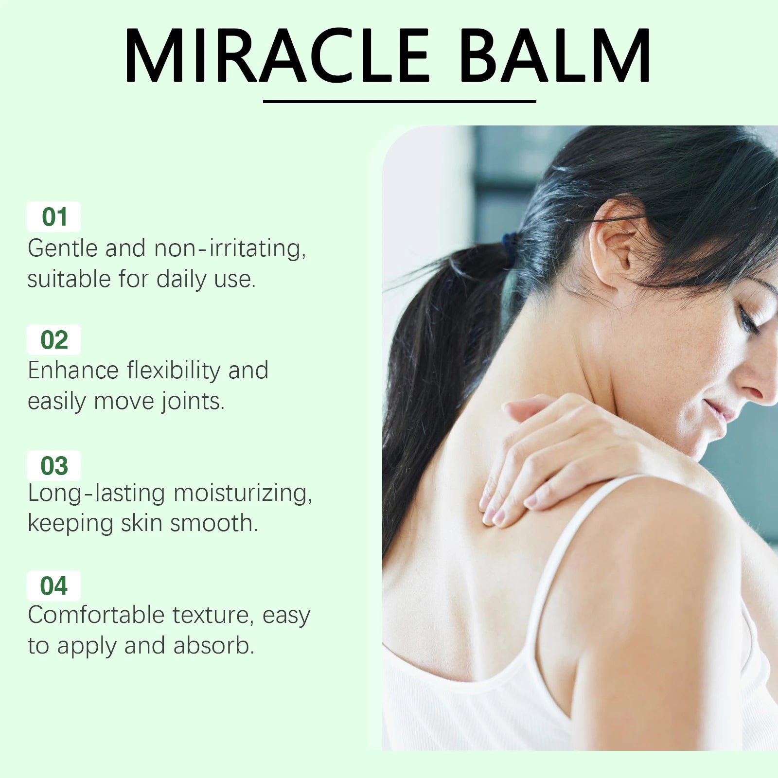 Herbal Body Massage Balm and Muscle Relief Cream for Daily Joint Soreness - 10