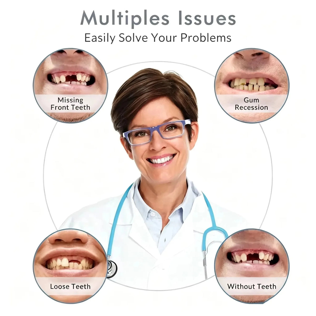 Silicone Dentures and Artificial Teeth for an Instant Natural Smile Transformation