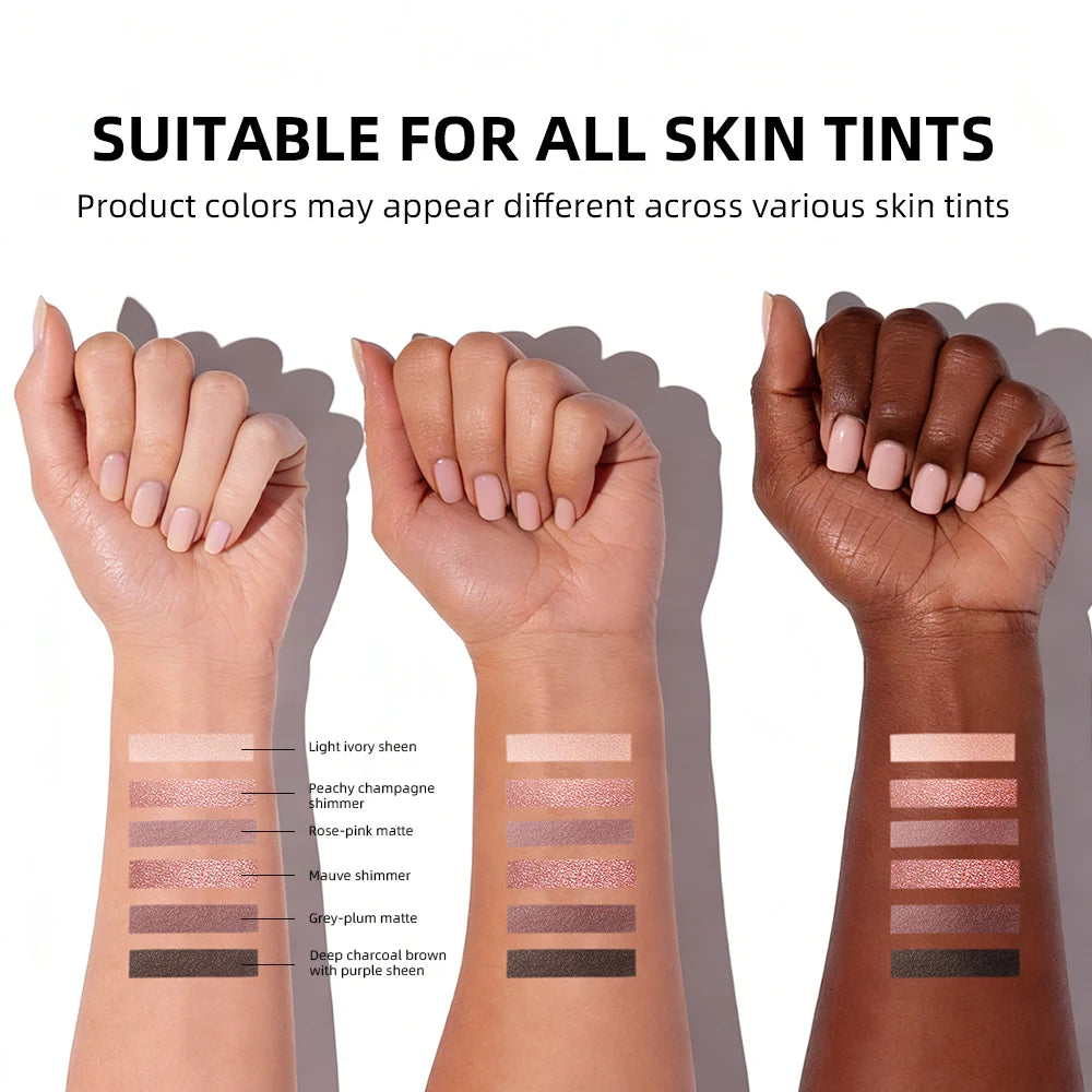 Eyeshadow Palette and Makeup Kit for Daily Natural Looks and Evening Glamour