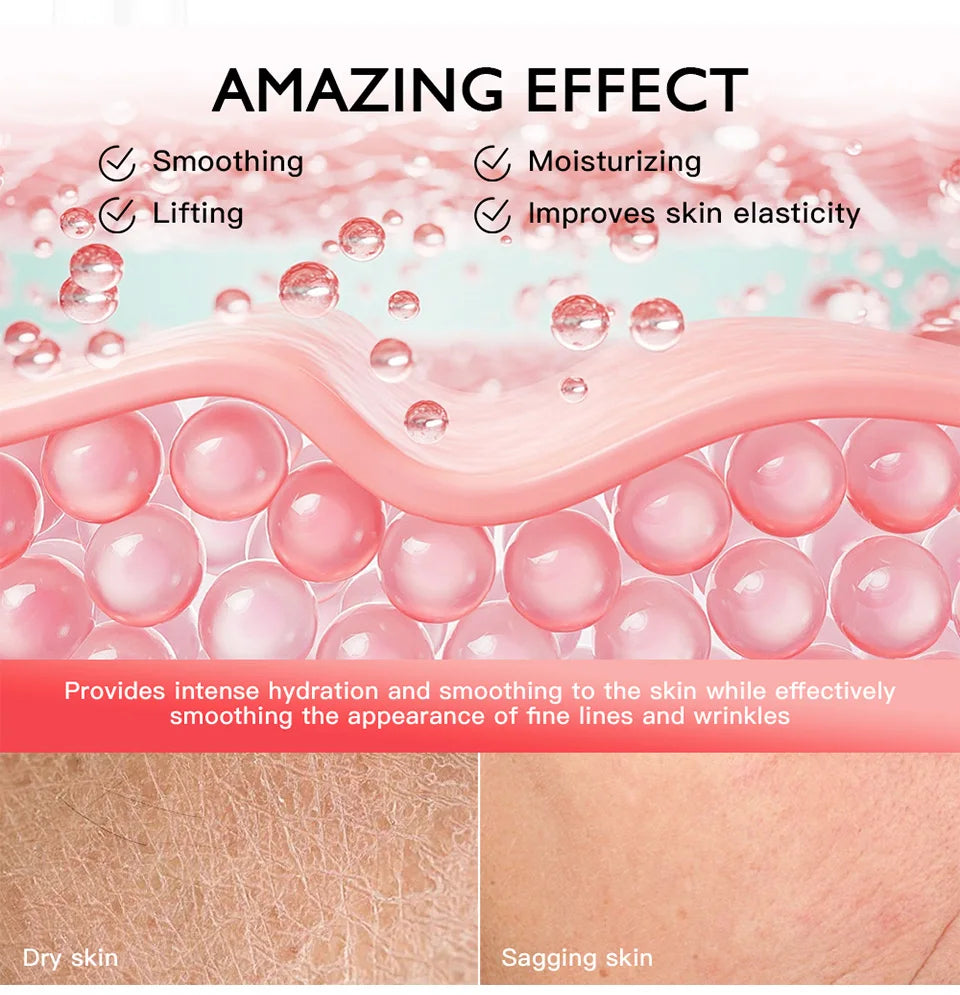 Smoothing Body Serum and Hydrating Skin Cream for Daily Moisturizing Care Routine