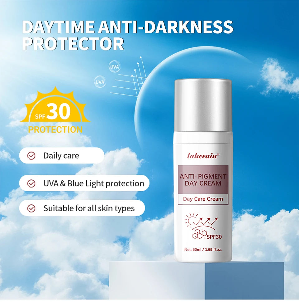 Anti Pigment Day Cream and Moisturizing Sun Protection for Daily Face Skincare - 7