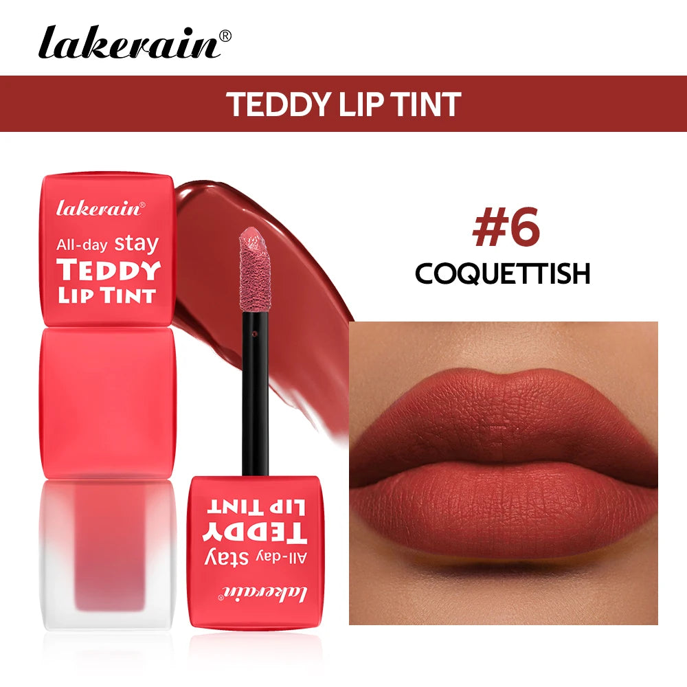 Teddy Lip Tint and Matte Liquid Lipstick for long lasting waterproof natural makeup - 23