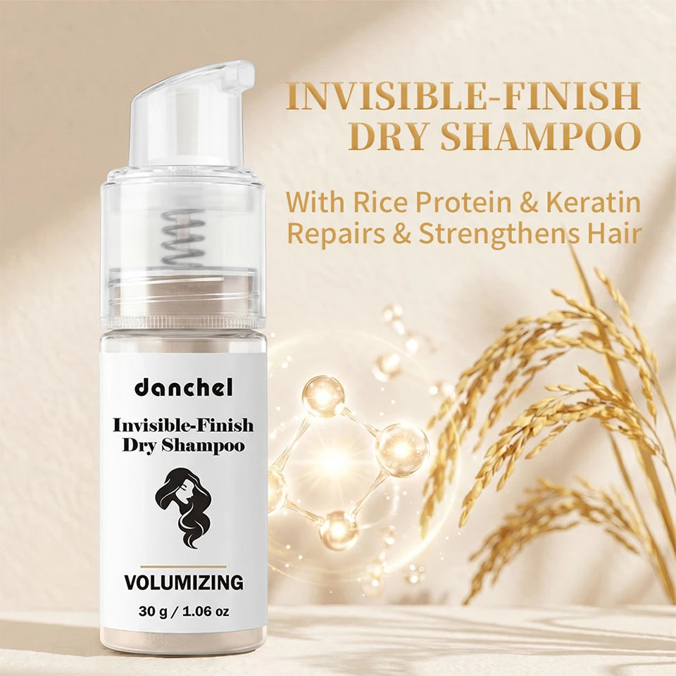 Dry Shampoo Powder and Hair Volumizing Spray for Refreshing Roots on the Go - 10