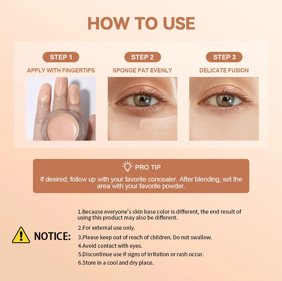 Hydrating Eye Brightener and Dark Circle Concealer for Daily Makeup Routine - 14