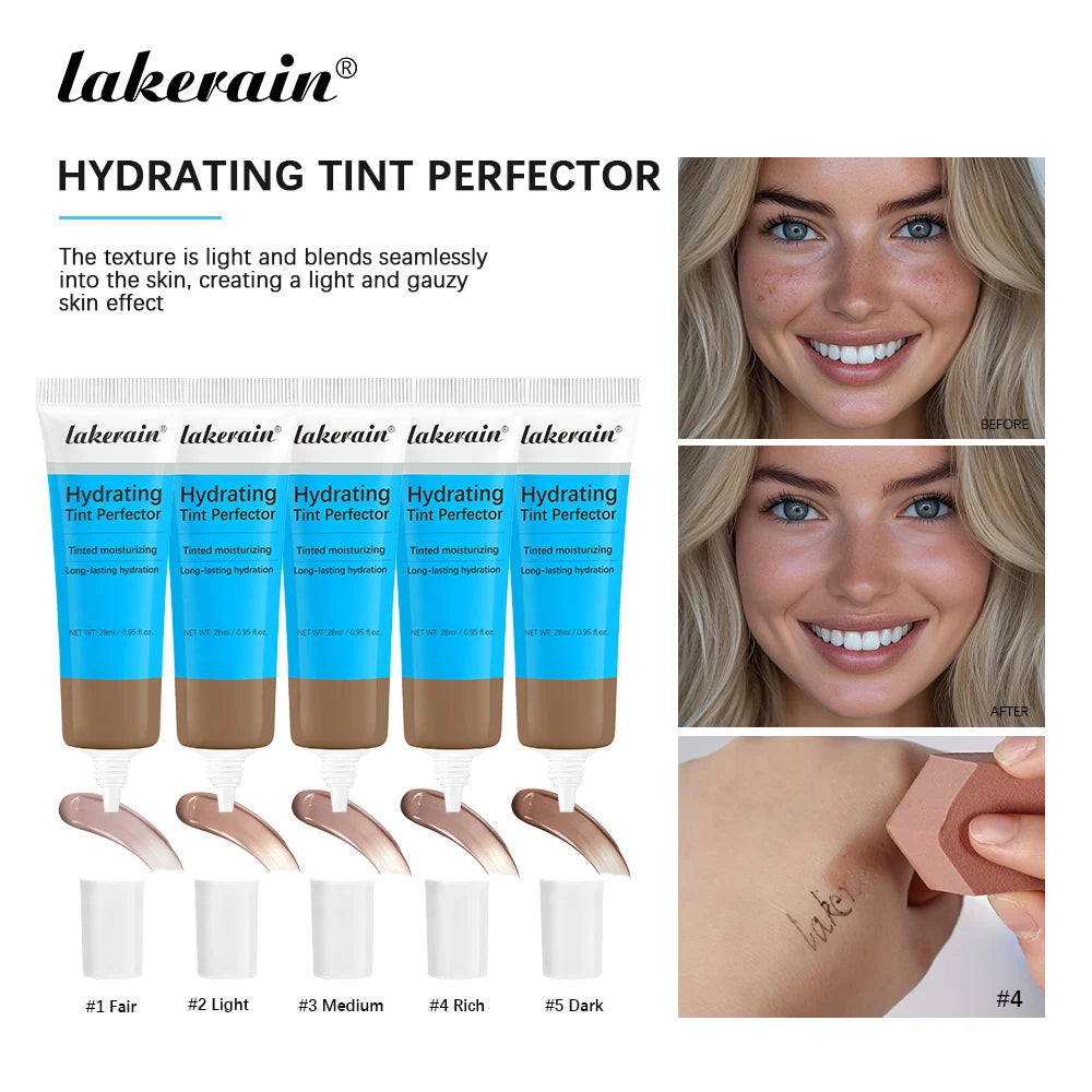 Hydrating Liquid Foundation and Tinted Moisturizer for daily natural makeup - 2