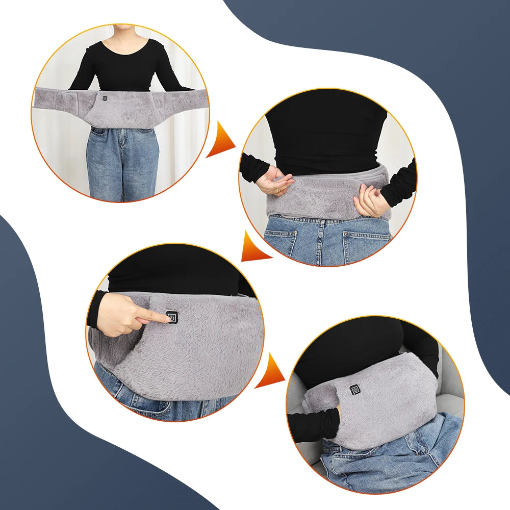 Electric Heating Belt and Abdominal Hand Warmer for Cold Relief and Daily Comfort