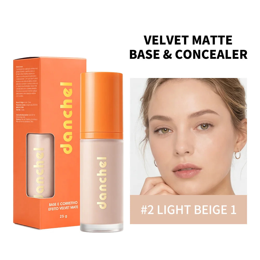 Liquid Foundation and Face Concealer for Daily Makeup and Flawless Skin Coverage - 23