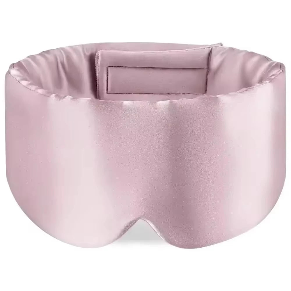 Silk Sleep Mask and Comfortable Eye Cover for Deep Sleep and Travel Relaxation - 18