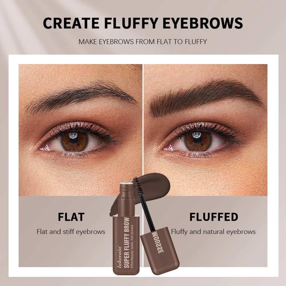Eyebrow Mousse and Volumizing Brow Gel for Natural Full Brows Daily Makeup - 4