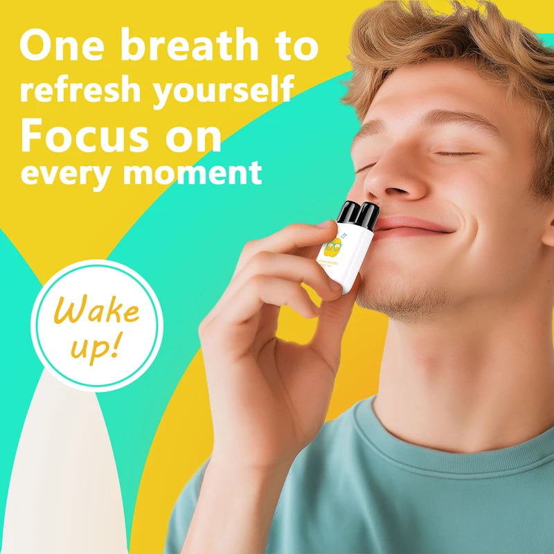 Nasal Suction Energy Stick and Refreshing Inhaler for Driving and Daily Fatigue - 3