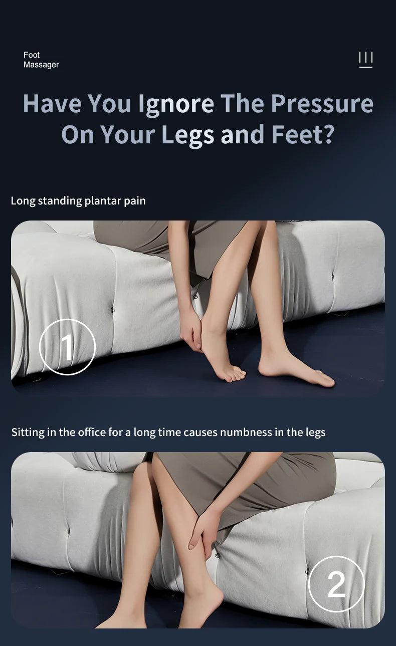 Foot Massager and Leg Relaxation Roller for Daily Stress Relief and Recovery