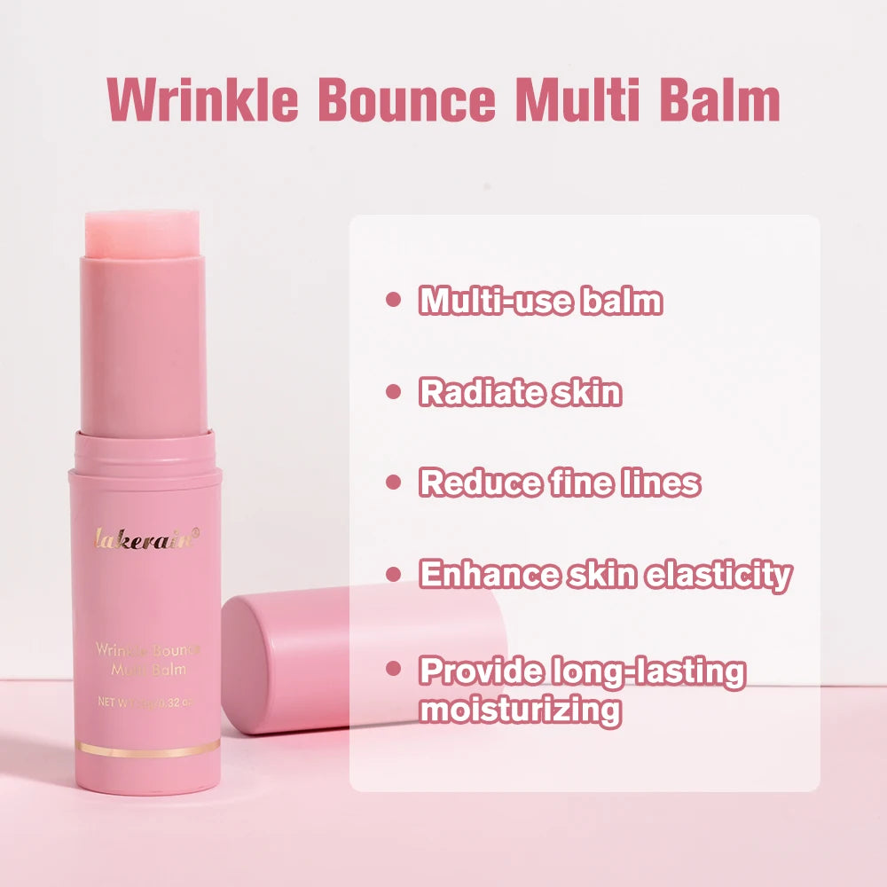 Wrinkle Bounce Multi Balm and Moisturizing Skin Stick for Daily Facial Care