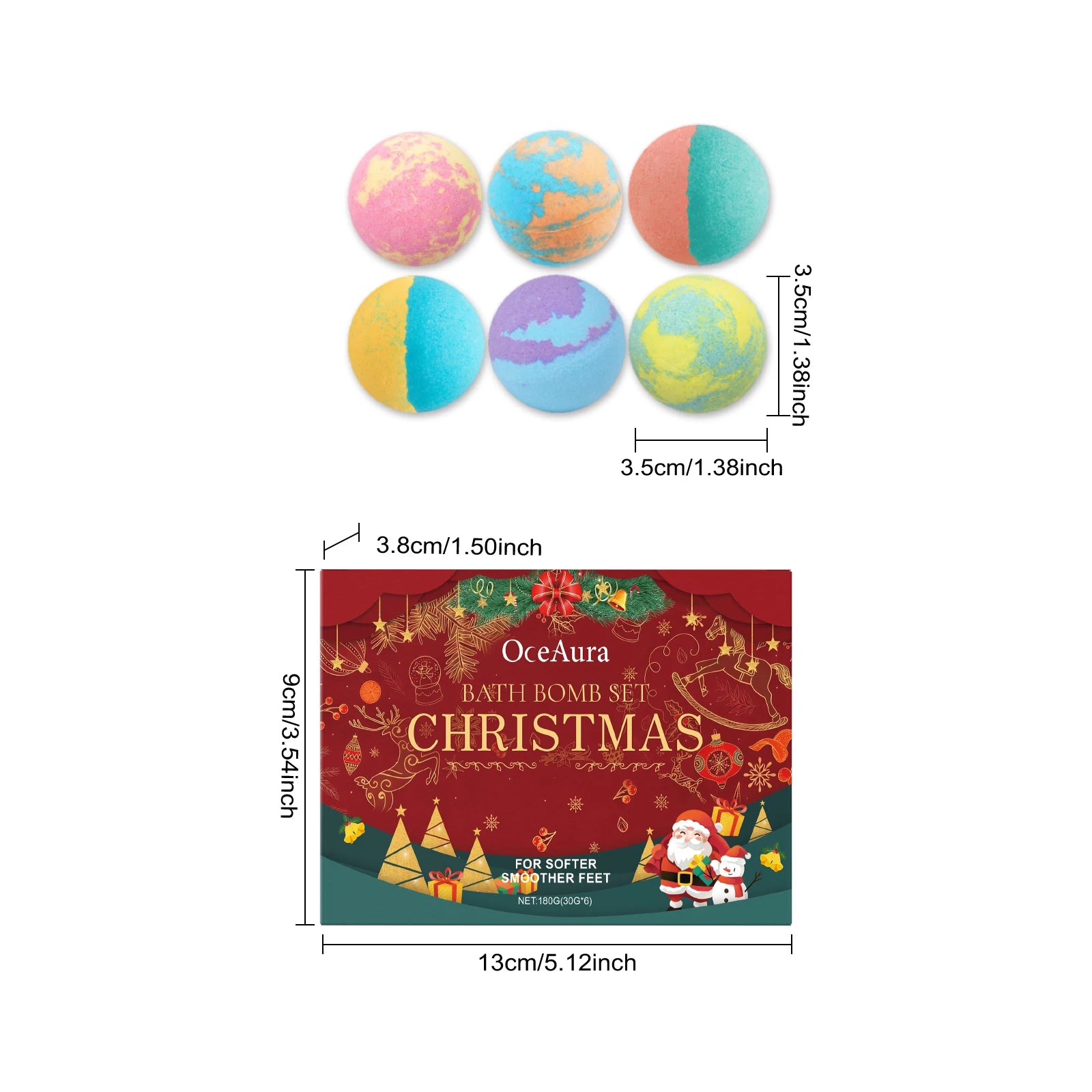 Childrens Bath Bombs and Scented Bath Balls for Relaxing Body and Mind - 6