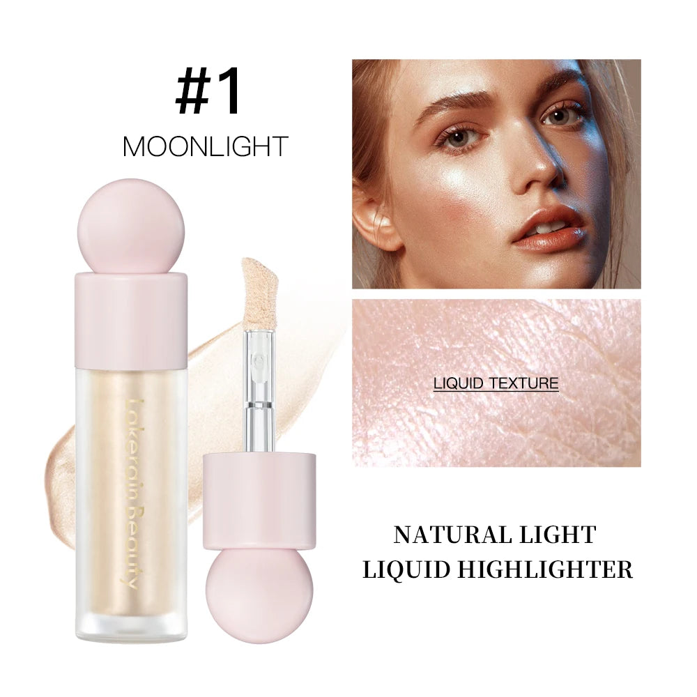 Liquid Highlighter and Shimmer Makeup Luminizer for Radiant Glow and Beauty - 49