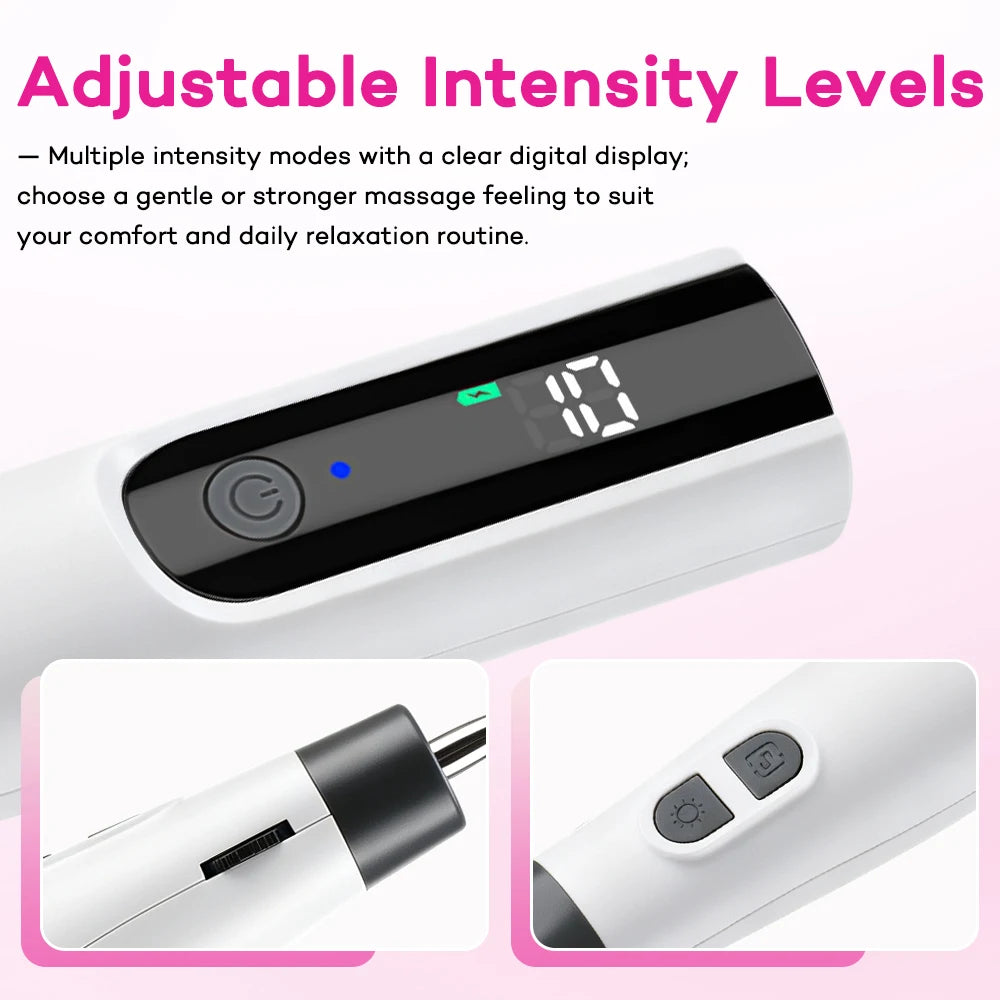 Handheld Massage Pen and Electric Body Massager for Neck and Back Muscle Relief - 5