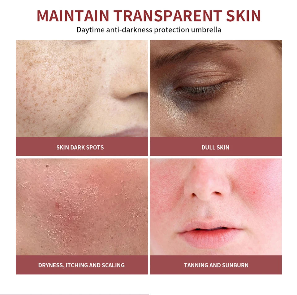 Anti Pigment Day Cream and Moisturizing Sun Protection for Daily Face Skincare