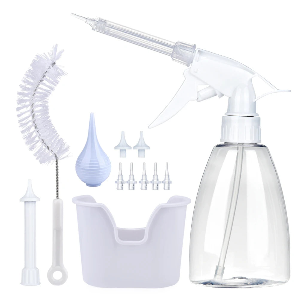 Electric Ear Wax Removal System and Ear Irrigation Cleaner for Home Ear Care Use